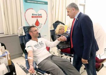 Ακόμη 186 φιάλες στην Τράπεζα Αίματος του Δήμου Αμαρουσίου