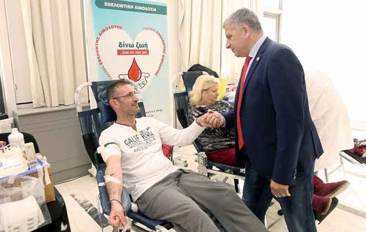 Ακόμη 186 φιάλες στην Τράπεζα Αίματος του Δήμου Αμαρουσίου