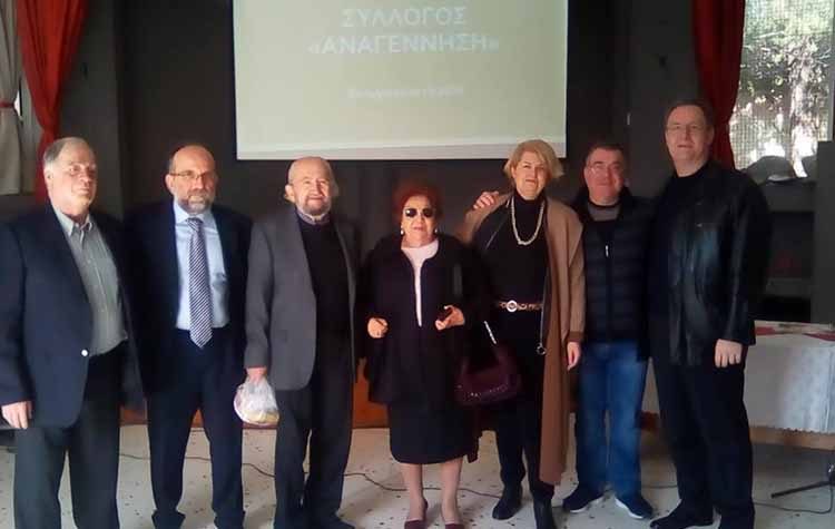 Ζεστή ατμόσφαιρα στην κοπή πίτας του συλλόγου «Αναγέννηση»