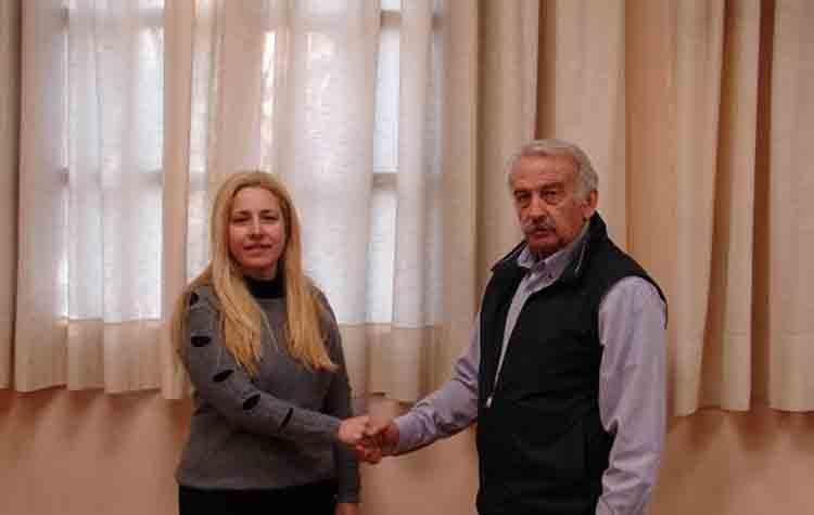 Η Μιλένα Μπαχαρνίκου στον συνδυασμό του Δημάρχου Δημήτρη Στεργίου - Καψάλη