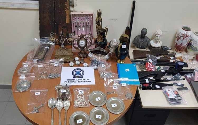 Εξαρθρώθηκε σπείρα που διέπραττε κλοπές στη Βορειοανατολική Αττική