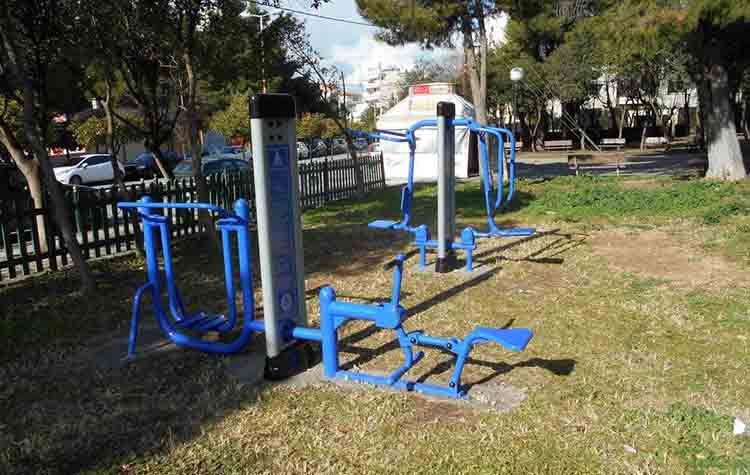Νέα όργανα άθλησης ενηλίκων σε υπαίθριους χώρους του Αμαρουσίου