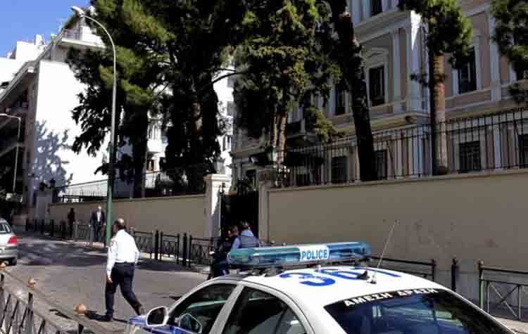 Επίθεση Ρουβίκωνα στην πρεσβεία της Ιταλίας