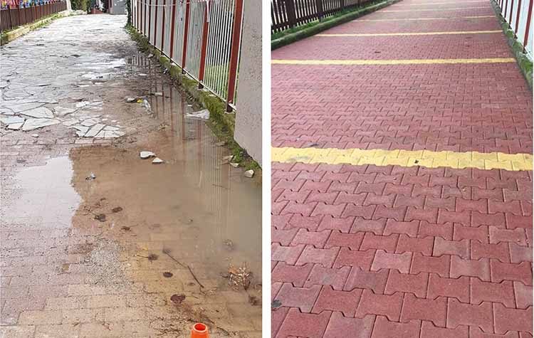 Νέοι κυβόλιθοι στην οδό Λογοθετίδη