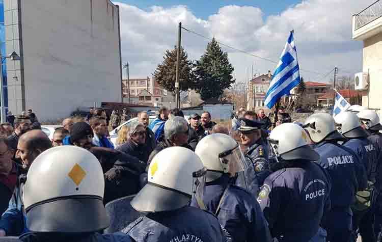 Πτολεμαΐδα: Επεισόδια σε διαμαρτυρία πολιτών κατά της Γεροβασίλη