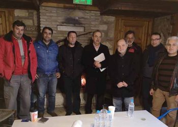 Συνάντηση Δημήτρη Στρατούλη με τους εργαζομένους του Δήμου