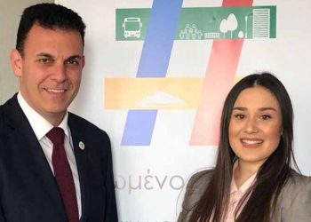 Για #Ενωμένο Μαρούσι Λίνα Βαμβακά και Νίκος Μανώλας