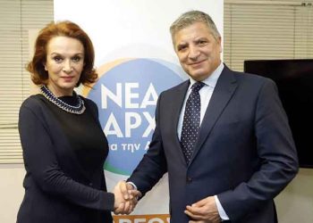 Η Μαίρη Βιδάλη για «Νέα Αρχή» με Γιώργο Πατούλη