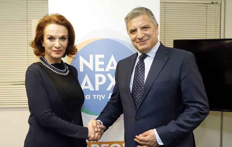 Η Μαίρη Βιδάλη για «Νέα Αρχή» με Γιώργο Πατούλη