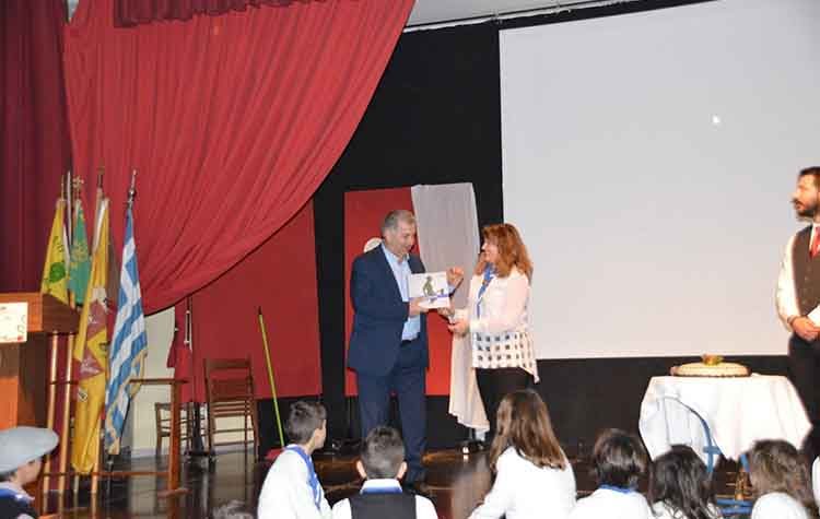 Το 1ο Σύστημα Δασοπροσκόπων Πεντέλης τίμησε τον πρόεδρο του ΣΠΑΠ