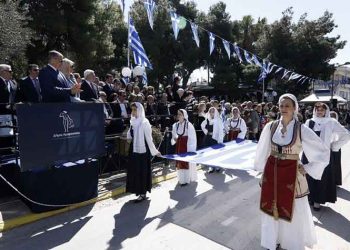 Λαμπρός εορτασμός της 25ης Μαρτίου στο Μαρούσι