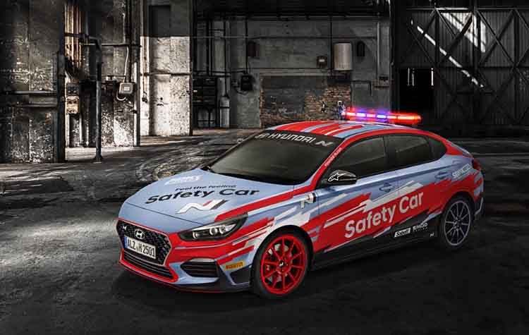 Το Hyundai i30 Fastback N αυτοκίνητο ασφαλείας του 2019 WorldSBK