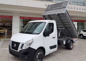 Φορτηγό NV400 με ανατρεπόμενη καρότσα φόρτωσης από τη Nissan Νικ. Ι. Θεοχαράκης Α.Ε.