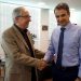 Συνάντηση Αμπατζόγλου με τον πρόεδρο της Ν.Δ. Κυριάκο Μητσοτάκη