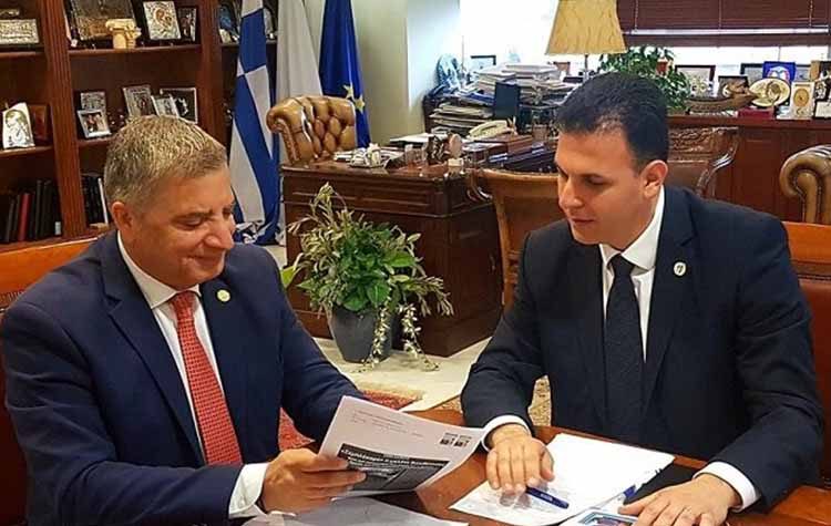 Συνάντηση Πατούλη - Καραμέρου για θέματα του Δήμου Αμαρουσίου