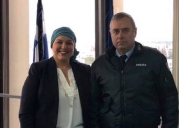 Συνάντηση Σοφίας Κορωναίου με τον αστυνομικό διευθυντή ΒΑ Αττικής