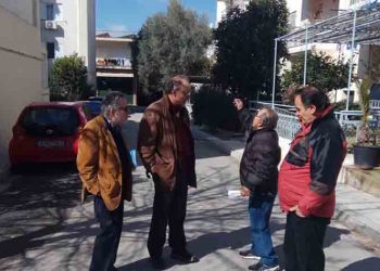 Ξεκίνησαν οι επισκέψεις του Νίκου Κουρμαδιά στις γειτονιές της πόλης