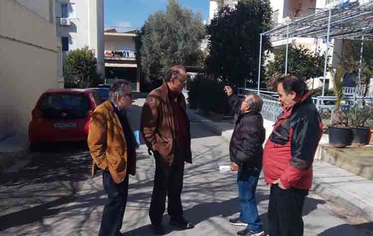 Ξεκίνησαν οι επισκέψεις του Νίκου Κουρμαδιά στις γειτονιές της πόλης