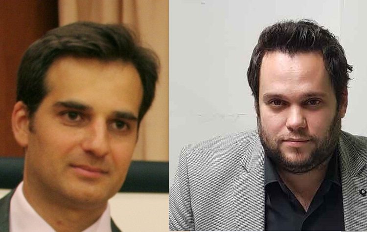 O Mιχάλης Κυδωνάκης στο πλευρό του Ηλία Κατσαρού