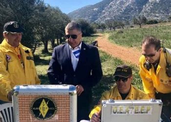 Άσκηση διαχείρισης συνεπειών σεισμού παρόντος του Γιώργου Πατούλη