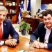 Συνάντηση του δημάρχου με τον Γιώργο Πατούλη
