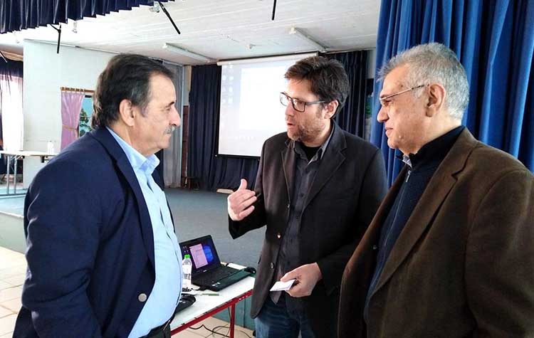 Συνάντηση Κώστα Ρώτα με τον σύλλογο στο Νέο Μαρούσι