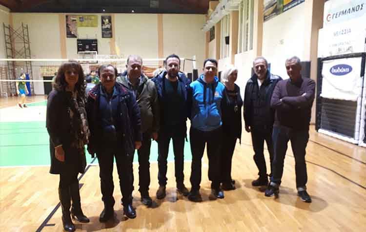 Συνάντηση Άγγελου Παλαιοδήμου με το Δ.Σ. του  Σ.Φ.Α.Μ. ΦΟΙΒΟΣ