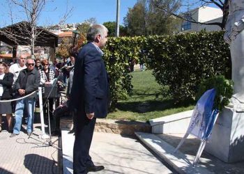 Ο Πρόεδρος του ΣΠΑΠ Βλάσσης Σιώμος στον εορτασμό της 25ης Μαρτίου