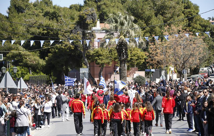 Με λαμπρότητα ο εορτασμός της 25ης Μαρτίου στον Δήμο Κηφισιάς