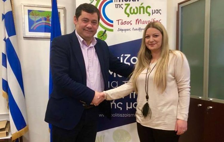 Η «Πόλη της Ζωής μας» καλωσόρισε την Δήμητρα Βουλκίδη