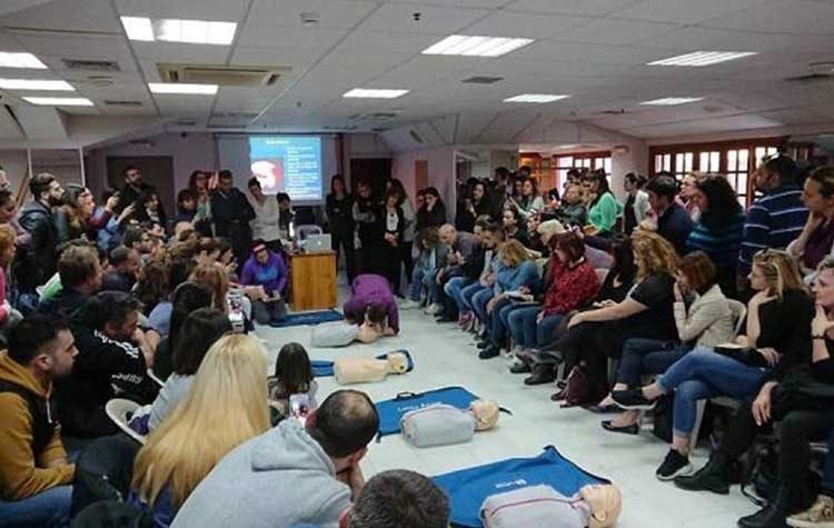 Πραγματοποιήθηκε το δωρεάν σεμινάριο Πρώτων Βοηθειών