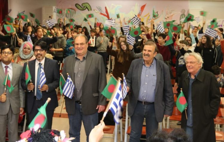 «Πρεσβευτές» φιλίας μεταξύ των λαών οι μαθητές