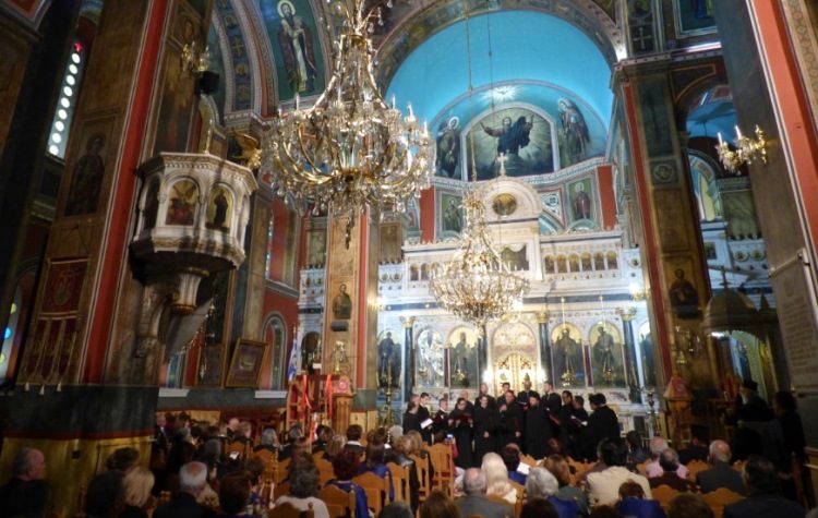 «Ύμνον τη ταφή Σου» στην εκκλησία του Προφήτη Ηλία