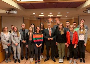 Ομάδα Γερμανών φοιτητών για ενημέρωση στην ΚΕΔΕ