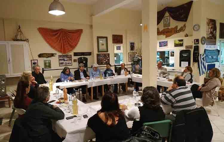 Συνάντηση Μαγιάκη με την Ένωση Κρητών Αμαρουσίου