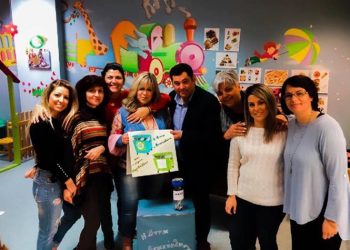 Στους Παιδικούς Σταθμούς για την εκστρατεία ανακύκλωσης ο Δήμαρχος