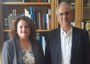 Ενημερωτική συνάντηση με τον Γιώργο Θωμάκο είχε η Αγγελική Παπάζογλου