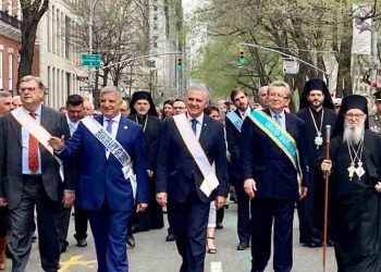 Στην παρέλαση για την 25η Μαρτίου στην Νέα Υόρκη ο Γ. Πατούλης