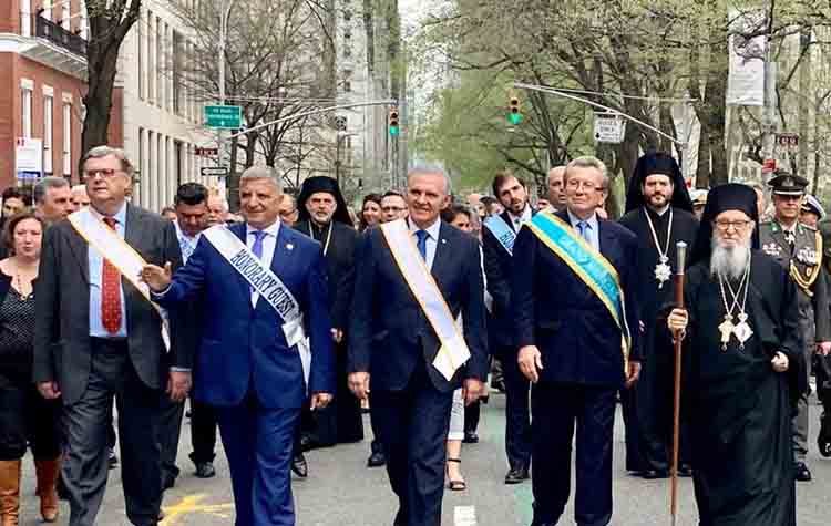 Στην παρέλαση για την 25η Μαρτίου στην Νέα Υόρκη ο Γ. Πατούλης