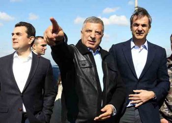 Κοινή επίσκεψη Μητσοτάκη - Πατούλη στο ΧΥΤΑ Φυλής