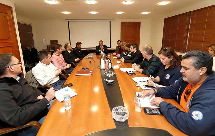 Αντιπυρική «προθέρμανση» της Πολιτικής Προστασίας Αμαρουσίου