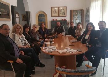 Συνάντηση της Αγγελικής Παπάζογλου με εκπροσώπους των εργαζομένων του Δήμου