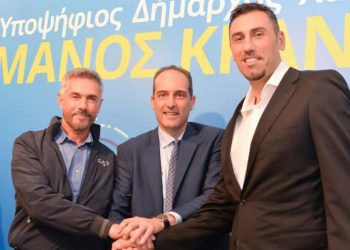 Σταύρος Ζαλμάς και Δήμος Ντικούδης στo ψηφοδέλτιο του Μάνου Κρανίδη