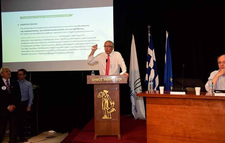 Θ. Αμπατζόγλου: «Οι 9 εμβληματικές παρεμβάσεις που θα πάνε το Μαρούσι ψηλά»