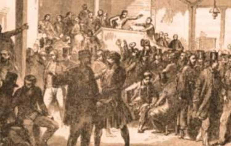 Προεκλογικές εντάσεις στο Μαρούσι του 1844