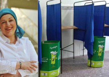 Kάδοι ανακύκλωσης & «χαρτοφάγοι» σε εκλογικά κέντρα της Βόρειας Αθήνας