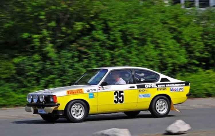 Αστέρια της Opel στο Ράλι Bodensee Klassik