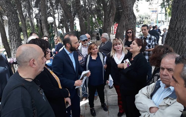 Μ. Ψυχάλης: «Το τμήμα της Κάτω Πεύκης,κάτω από τη Βύρωνος, έχει αφεθεί στη τύχη του»