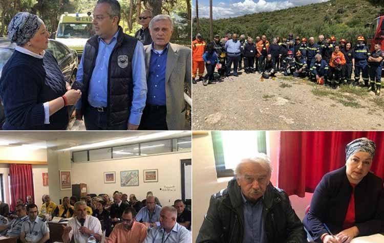 Ασκήσεις αντιμετώπισης δασικών πυρκαγιών στον Βόρειο Τομέα Αθηνών