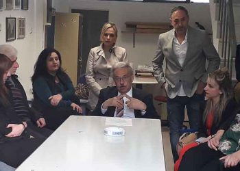 Επίσκεψη Πάνου Βραχνού στον σύλλογο Εργατικών Κατοικιών